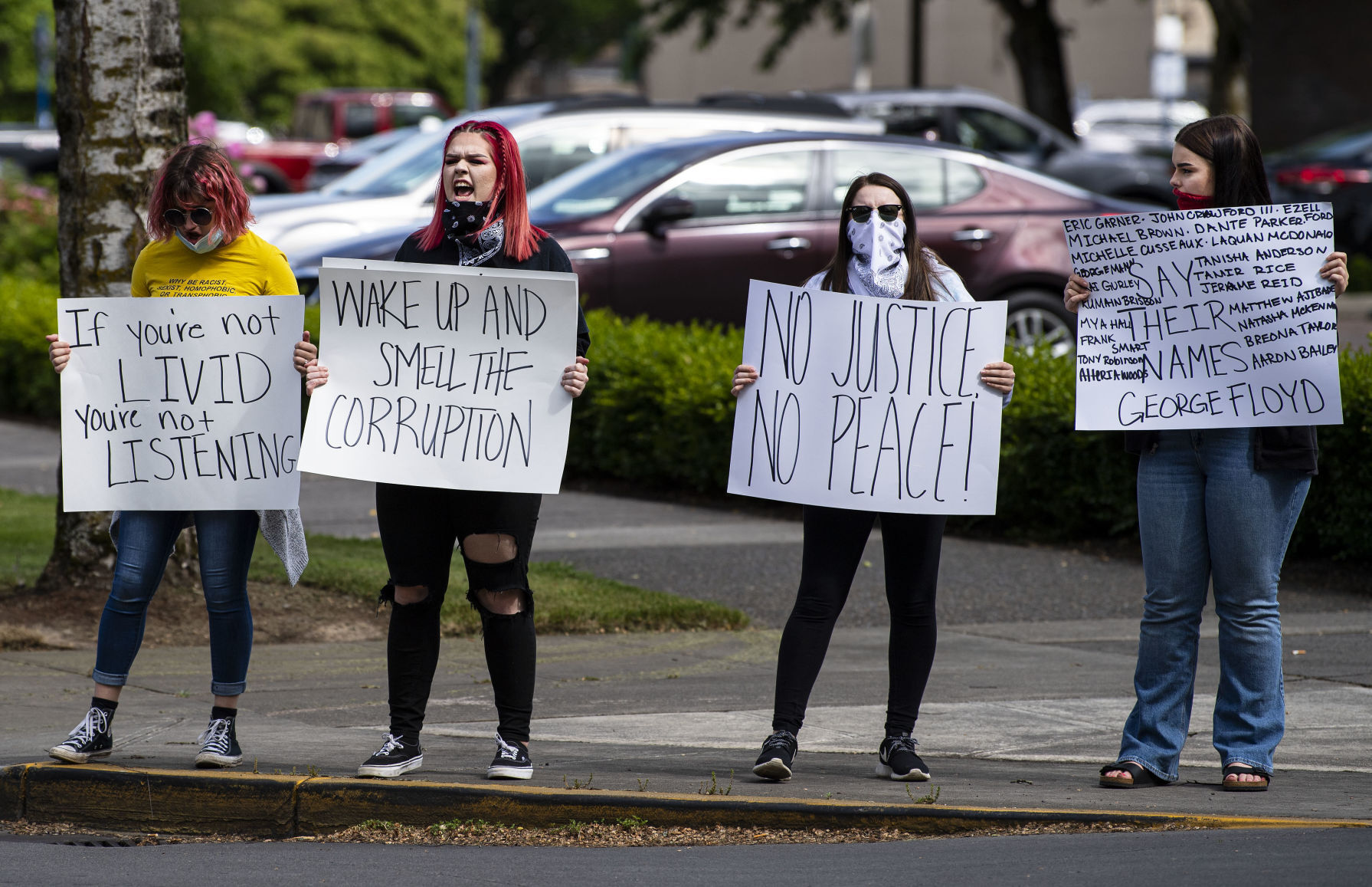 Protesters